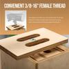 Flashpoint 4-In-1 Nesting Apple Box Set, Brown view 4