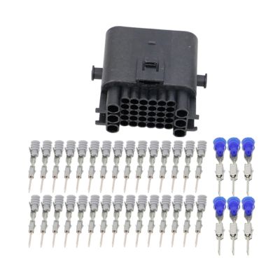 Tongkat Ruiting Store 36 Pin Plug Black Plastic Car Computer Board Connector with Terminal DJ7361-1.5-11/21 36P Connector (Color : Male Plug, Size : 5 Sets)