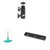 CAMVATE Light Stand Mount + Long Cheese Plate + Straight Screwdriver Assembly Tool view 1