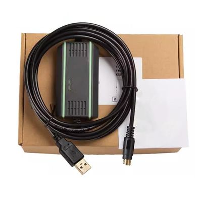 USB-FC4A/5A+ Applicable Communication Data Download Cable PLC Programming Cable High-Speed Electromagnetic Isolation Model FT232RL Chip Gold-Plated Plug 3 Meter