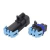 VAIGAI Yige Store 4 Pin Automotive Wire Harness Connector DJ7044B-1.5-11/21 Mass Flow Sensor with Terminal (Size : 5 Sets) view 2