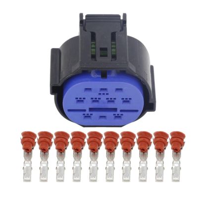Tongkat Ruiting Store 10 Pin Car Connector Harness Connector Headlight Plug with Terminal HP406-10021 (Size : 5 Sets)