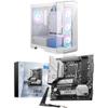 Bundle of MSI MAG PANO M100R PZ White Micro ATX Gaming Case,270-degree Panoramic Display, 4 aRGB Fans + MSI B760M Project Zero Gaming Motherboard (Support 14th/13th/12th Gen Intel Processors) view 1