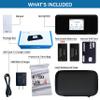 5G Mobile Portable WiFi, Verizon Wireless Jetpack Inseego MiFi M2100, Free VPN Mobile Hotspot for Travel, Unlocked Globally, Speed Up to 2,7 Gbps, Use 8 hrs, EVDO-LINK Bundle (Premium) view 2