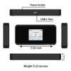 5G Mobile Portable WiFi, Verizon Wireless Jetpack Inseego MiFi M2100, Free VPN Mobile Hotspot for Travel, Unlocked Globally, Speed Up to 2,7 Gbps, Use 8 hrs, EVDO-LINK Bundle (Premium) view 4