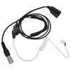 Renastar Radio Mic and Earpiece Quick Disconnect Walkie Talkie Headset for Motorola (for XTS) view 3