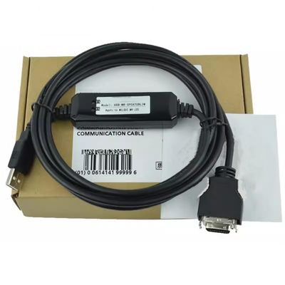 USB-MR-CPCATCBL3M Applicable Communication Data Download Cable Servo MR-J2S/J2 Debugging Cable Black Economy 3m