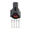 VAIGAI Yige Store 4 Pin Harness Connector Car Waterproof Connector Plastic Case with Terminal DJ7047D-1.5-21 (Size : 10 Sets) view 1