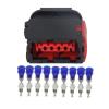 VAIGAI Yige Store 9 Pin Female Harness Car Waterproof Connector 3.5mm Series Plastic Case with Terminal DJ7098-3.5-21 (Size : 5 Sets) view 1