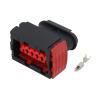 VAIGAI Yige Store 9 Pin Female Harness Car Waterproof Connector 3.5mm Series Plastic Case with Terminal DJ7098-3.5-21 (Size : 5 Sets) view 2