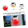 DOITOOL 1pc Solar Outdoor Alarm Sensor Detector for Home Design for Villas Construction Sites and Outdoor Areas Loudspeaker Alert for Night Monitoring view 2