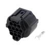 VAIGAI Yige Store 10 Pin Car Connector Harness Connector Headlight Plug with Terminal HP406-10021 (Size : 10 Sets) view 2