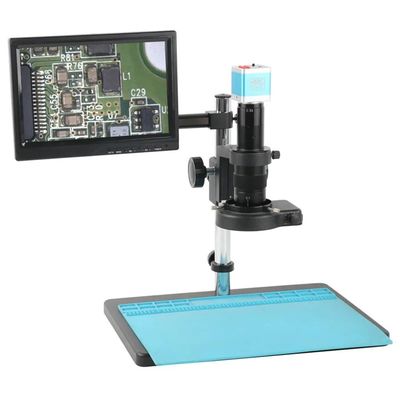 ZTBH Microscope Accessories Kit 4K 41MP UHD IMX334 Industrial C Mount Video Microscope Camera + 180X 300X Lens for Check Phone Repair Jewelry Appraisal Microscope Slides (Color : B, Size : 200X)