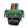 Tongkat Ruiting Store 12 Pin 0.8 Series Miniature Connector Car Reversing Radar Plug Wire Harness Auto Adapter Fit Compatible Hr;Ley DJ7127A-0.8-21 view 2