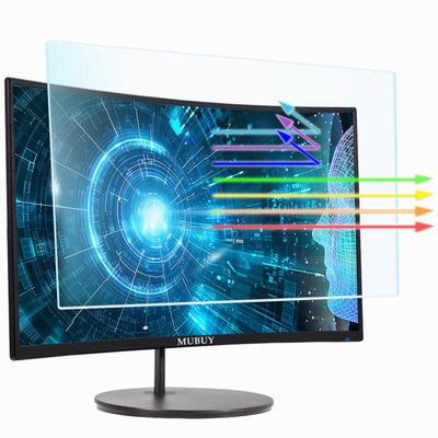 24" Monitor Anti Blue Light Glare Screen Protector for Dell/HP/Acer/ViewSonic/ASUS/Aoc/Samsung/Sceptre/LG 24" 16:9 Standard/Curved/Touch Widescreen Monitor, Eyes Care Blue Light Glare UV Filter