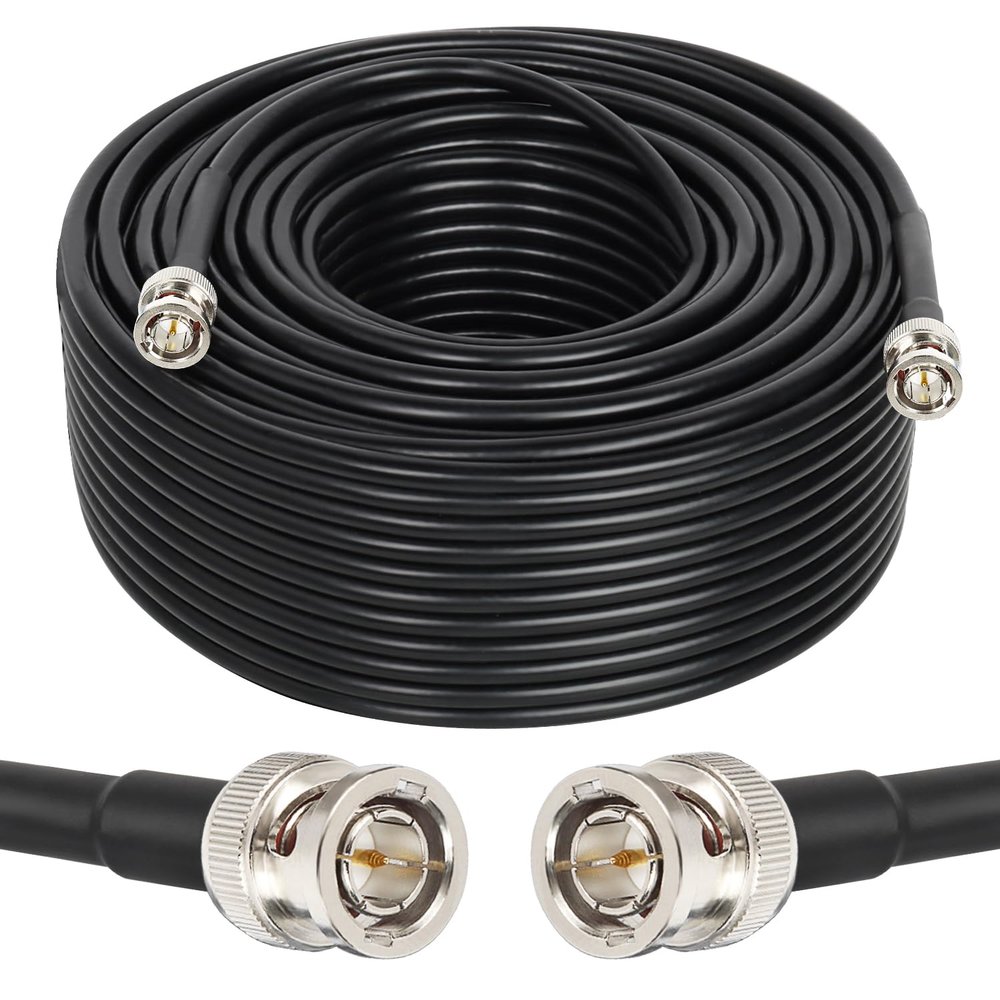 XRDS -RF 12G SDI Cables 150FT, SDI Video Cable 3G/6G/12G 75ohm BNC Male Cable Supports HD-SDI/3G/6G-SDI/4K/8K for Video Security Camera SDI Converter