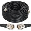 XRDS -RF 12G SDI Cables 150FT, SDI Video Cable 3G/6G/12G 75ohm BNC Male Cable Supports HD-SDI/3G/6G-SDI/4K/8K for Video Security Camera SDI Converter view 1