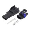 VAIGAI Yige Store 2 Pin Waterproof Connector Plug Automotive Plug with Terminal DJ7026-2.8-11/21 Special Nozzle (Size : 10 Sets) view 2