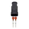 VAIGAI Yige Store 2 Pin Waterproof Connector Plug Automotive Plug with Terminal DJ7026-2.8-11/21 Special Nozzle (Size : 10 Sets) view 3