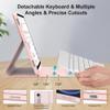 Keyboard Case for Samsung Galaxy Tab S10 Lite / S10 FE/ S9 FE 5G 10.9 Inch/Tab S9 11 Inch, Magnetic Detachable Wireless Bluetooth Keyboard, Smart Slim Folio Cover with S Pen Holder, Auto Wake/Sleep view 3