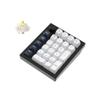 Keychron Q0 Max Wireless Custom Mechanical Numpad, 2.4 GHz/Bluetooth 5.1/Wired QMK Number Pad, RGB Hot-Swappable with Gateron Banana Switch for Laptop Mac Windows Linux - Black view 1