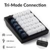 Keychron Q0 Max Wireless Custom Mechanical Numpad, 2.4 GHz/Bluetooth 5.1/Wired QMK Number Pad, RGB Hot-Swappable with Gateron Banana Switch for Laptop Mac Windows Linux - Black view 4