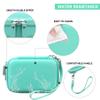 Supmay Hard Travel Case for Yoto Mini (2024 Edition) Kids Screen-Free Bluetooth Audio Player, Storage Holder Protection Case with Zipper Mesh Pocket for Kids Audio Card, Charging Cable, Green view 3