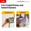 KODAK Label Maker Machine, 12 Refills Bundle, Bluetooth, Yellow view 3