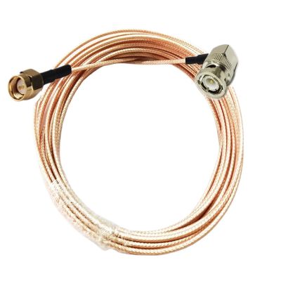 RG316 Cable BNC Male Right Angle to SMA Male RF Jumper Pigtail Cable 50ohm 1/2/3/5/10m(3m)