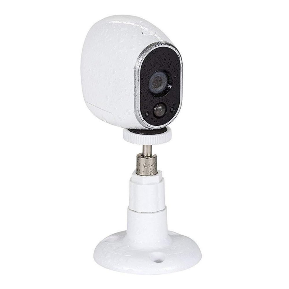DOITOOL Wired Security Camera Mount 3pcs Wall Mount Brackets Monitor Bracket Wide View Easy to Install Perfect for Home