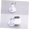 DOITOOL Wired Security Camera Mount 3pcs Wall Mount Brackets Monitor Bracket Wide View Easy to Install Perfect for Home view 3