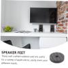 Homoyoyo 4pcs Speaker Isolation Feet Pads Carbon Fiber Isolation Spikes for Speakers Amplifier Pads view 3