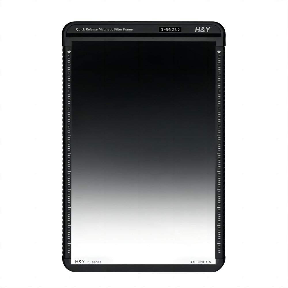 H&Y K Series Soft GND1.5 Filter with Magnetic Frame 100150mm Graduated Neutral Density 1.5 Gradual ND Filter 5 Stops for K Series 100mm Filter Holder, Swift Magnetic 100mm Filter Holder