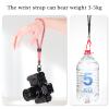 VOVMOEYA Camera Wrist Strap Rope,Camera Hand Strap Compatible with Fujifilm XT5 XH2S Z30 Z50 Canon EOS R6 R10 R50 Sony A6700 A6400 A6000 A7C II A7IV DSLR Camera - Striped Red view 3