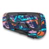 MC MOTOPARTS Headsets Protective Cover Decal Sticker 2 pcs Colorful Splatter Compatible with Cardo Freecom 4X 2X view 2