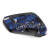 MC MOTOPARTS Headsets Protective Cover Decal Sticker 2 pcs Blue Cyber Compatible with Cardo Freecom 4X 2X view 4