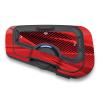 MC MOTOPARTS Headsets Protective Cover Decal Sticker 2 pcs Red Gradients Compatible with Cardo Freecom 4X 2X view 3