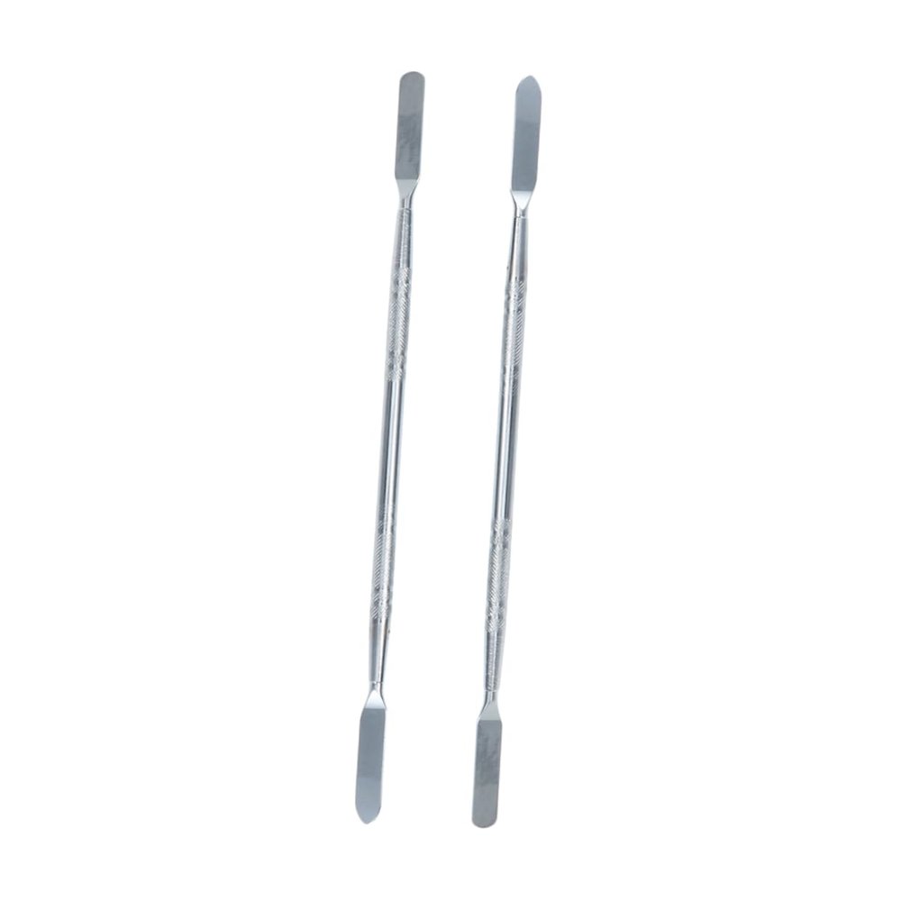 jojofuny 2pcs Long Stainless Steel Spudger Pry Tool for Mobile Phone Tablet and Laptop Repair Thin Double-ended Opening Stick and Portable Electronics Repair Kit