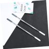 jojofuny 2pcs Long Stainless Steel Spudger Pry Tool for Mobile Phone Tablet and Laptop Repair Thin Double-ended Opening Stick and Portable Electronics Repair Kit view 2