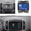PLOKM 9'' Touchscreen DVD Multimedia Player, Android 12.0 Car Stereo Radio for F-ord Edge 2015-2019 FM BT Receiver with 4G 5G WiFi SWC DSP Carplay GPS Sat Navigation M150S view 2