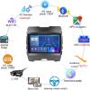 PLOKM 9'' Touchscreen DVD Multimedia Player, Android 12.0 Car Stereo Radio for F-ord Edge 2015-2019 FM BT Receiver with 4G 5G WiFi SWC DSP Carplay GPS Sat Navigation M150S view 3