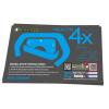 MC MOTOPARTS Headsets Protective Cover Decal Sticker 2 pcs Aqua Compatible with Cardo Freecom 4X 2X view 3
