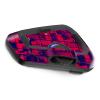 MC MOTOPARTS Headsets Protective Cover Decal Sticker 2 pcs Blue Grid Blend Compatible with Cardo Freecom 4X 2X view 3
