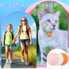 Konohan 5 Packs Portable GPS Tracking Mobile Tracking Anti Loss Smart Device Key Finder Locator GPS Finders Tracker Device for Pets Dog Cat Wallet Keychain Luggage, Alarm Reminder(Fresh) view 4