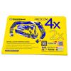 MC MOTOPARTS Headsets Protective Cover Decal Sticker 2 pcs Blue Abstract Compatible with Cardo Freecom 4X 2X view 4