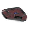 MC MOTOPARTS Headsets Protective Cover Decal Sticker 2 pcs Red Line Compatible with Cardo Freecom 4X 2X view 1