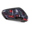 MC MOTOPARTS Headsets Protective Cover Decal Sticker 2 pcs Red Geometric Compatible with Cardo Freecom 4X 2X view 3