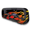 MC MOTOPARTS Headsets Protective Cover Decal Sticker 2 pcs Flame Compatible with Cardo Freecom 4X 2X view 2
