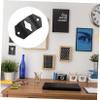 Homoyoyo 20pcs Heavy Duty Iron Keyhole Speaker Hangers Reliable Wall Brackets for Secure Speaker Mounting Easy Installation for Home Audio Setup view 2