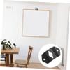 Homoyoyo 20pcs Heavy Duty Iron Keyhole Speaker Hangers Reliable Wall Brackets for Secure Speaker Mounting Easy Installation for Home Audio Setup view 4